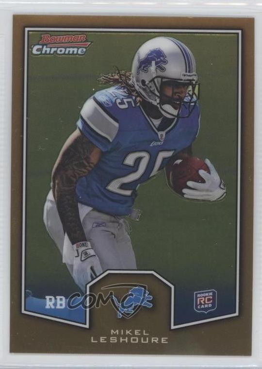 Mikel Leshoure #BCR-22 2011 Topps Chrome Football Bowman Chrome Rookies