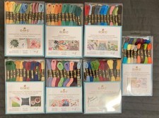DMC Embroidery Floss - Lot Of 7 No Duplicates Colors 217 Pieces   H76