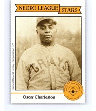 1988 Pittsburgh Negro League Stars Oscar Charleston #7