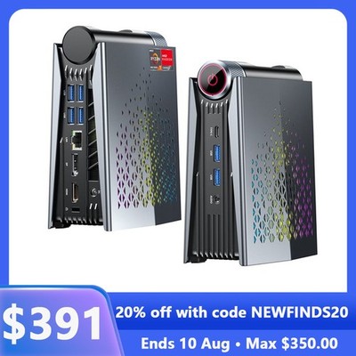 ACEMAGIC S3A Mini Gaming PC,AMD Ryzen 7 H255,16GB LPDDR5 512GB SSD,Win11Pro WiFi