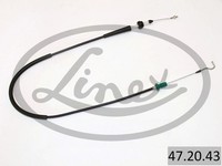 Gaspedal-Kabel Linex 47.20.43 FüR OE 701721555J