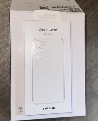Original Samsung Official Galaxy S23+ Clear Case (EF-QS916)