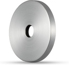 4.5" Extra Large Shower Arm Flange Brushed Nickel in Outer Diameter Replacement