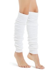 Extra Soft Over the Knee High Leg Warmer, Artificial Wool Thigh High Leg Warmers
