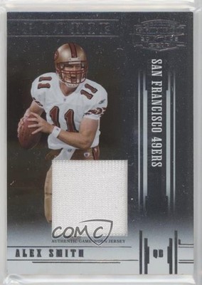 2005 Donruss Gridiron Gear Materials 12/150 Alex Smith #101 Rookie RC 2r7