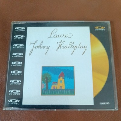 CD VIDEO JOHNNY HALLYDAY LAURA 4 TITRES AUDIO + VIDEO MADE IN UK - 5 tracks