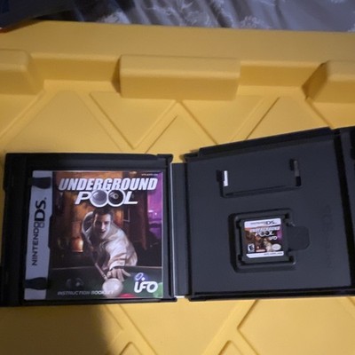 UFO Interactive Underground Pool Nintendo DS Complete w/ Manual, E-Everyone