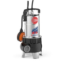 Pompe De Relevage 220v Pedrollo Zxm 1a/40 Eaux Chargées Avec Flotteur 15 M3/h 0.