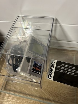Nintendo Game Boy Gray With Mortal Game Clean Tested Working But Dim Lit Picture
