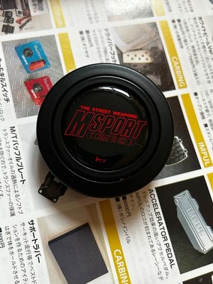 M Sport Horn Button 90's RARE RB26 S13 S14 R32 R33 R34 SR20 2JZ AE86 NARDI MOMO