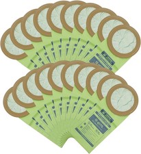 20 Pack 100331 Backpack Vacuum Bags Fit for ProTeam 10 QT Backpack Vacuum