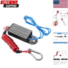 Trailer Breakaway Switch, with 4 FT Coiled Trailer Brake Away Cable, Trailers Br