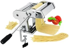 IBILI Pasta Maker Machine | Made in Spain | Heavy-Duty Stainless Steel | 9 Ad...