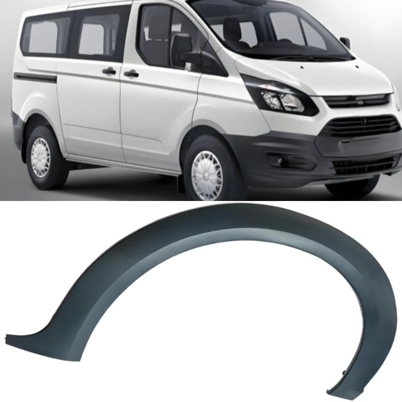 Moldura de arco de guardabarros de rueda delantera izquierda para Ford Transit Connect 2010-2012 2013 Foto 3 de 4