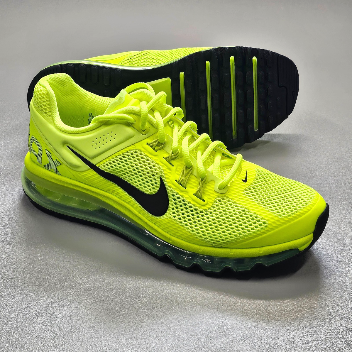 Nike Air Max 2013 Sneakers Cyber Volt HF3660-700 Men's Size 8.5 | eBay