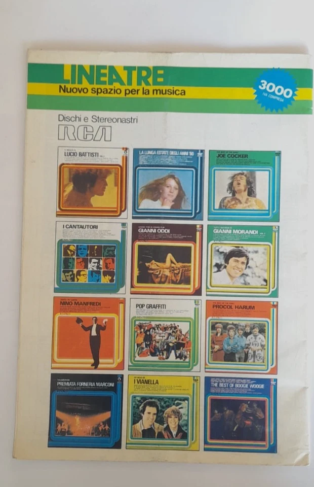 MUSICA E DISCHI ITALIAN MAGAZINE, No. 365 NOV 1976 MINA / PINO PRESTI / BONEY M - Image 2 of 4