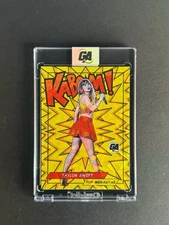 Taylor Swift Novelty Trading Card Kaboom Style Eras Tour Travis Kelce Chiefs