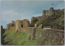 Dover Castle, Constable's & Peverell's Towers, Kent England, c1960s Postcard