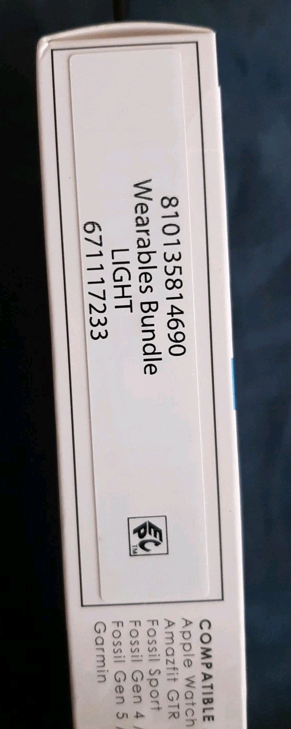 Powertek Universal Watch Band & Liquid Glass Screen Protector Bundle (2 PACK)