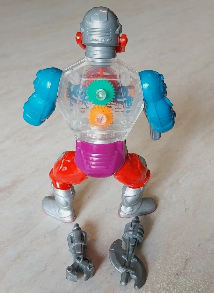 Roboto Masters of the Universe completo di blister originale in ottimo stato  - Immagine 3 di 4