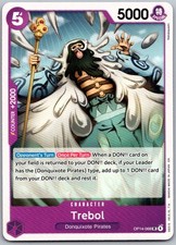 Trebol OP14-068 Uncommon The Azure Sea's Seven Event Cards One Piece NM