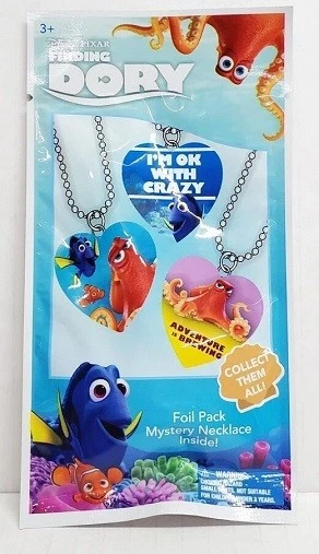 COLLAR SORPRESA BOLSA CIEGA Sellado Vengadores Frozen Trolls Dory Pony Paw Ninja Foto 3 de 4