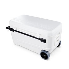 Igloo Maxcold Glide 110Qt Wheeled Cooler Insulated Hard Shell Ice Chest