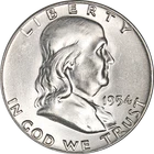 1954-P Franklin Half Dollar