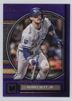 2025 Topps Museum Collection Amethyst 83/99 Bobby Witt Jr #65 1bi0