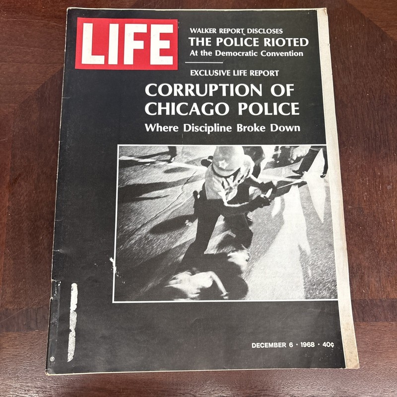 December 6, 1968 issue of Life Magazine Corruption of Chicago Police