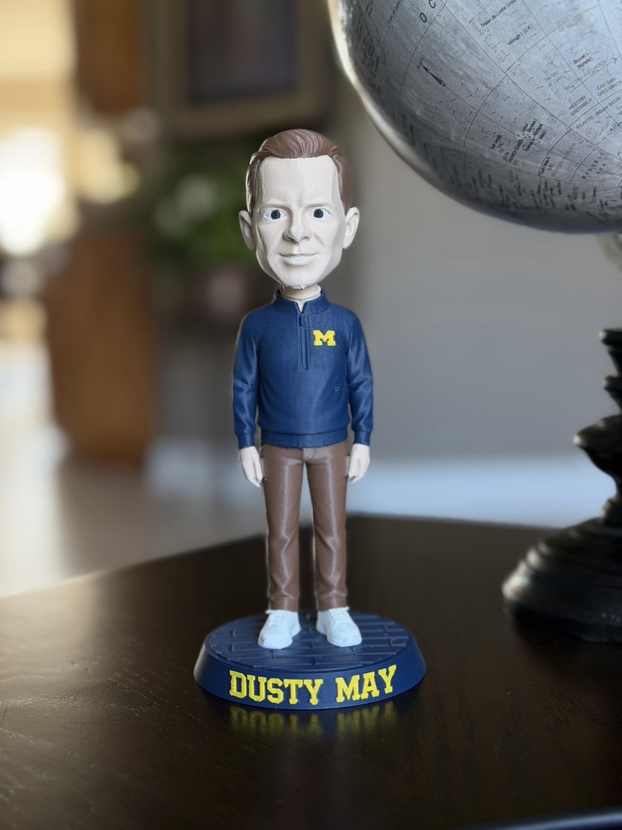ドジャース　ウィルスミス　ボビーミラー　ダスティベイカー　ボブルヘッド Dusty May Bobblehead | Michigan Wolverines Basketball Bobblehead