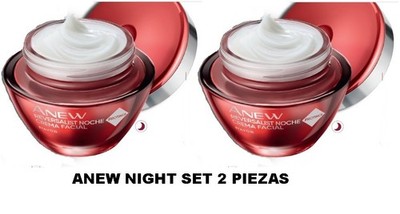 Avon Anew Reversalist  Night Renewal Creama de noche 1.7 Oz SET 2 PIEZAS