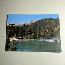 LAGO CENTRO CADORE CALALZO SCI NAUTICO VIAGGIATA - CARTOLINA A COLORI COLLEZIONE