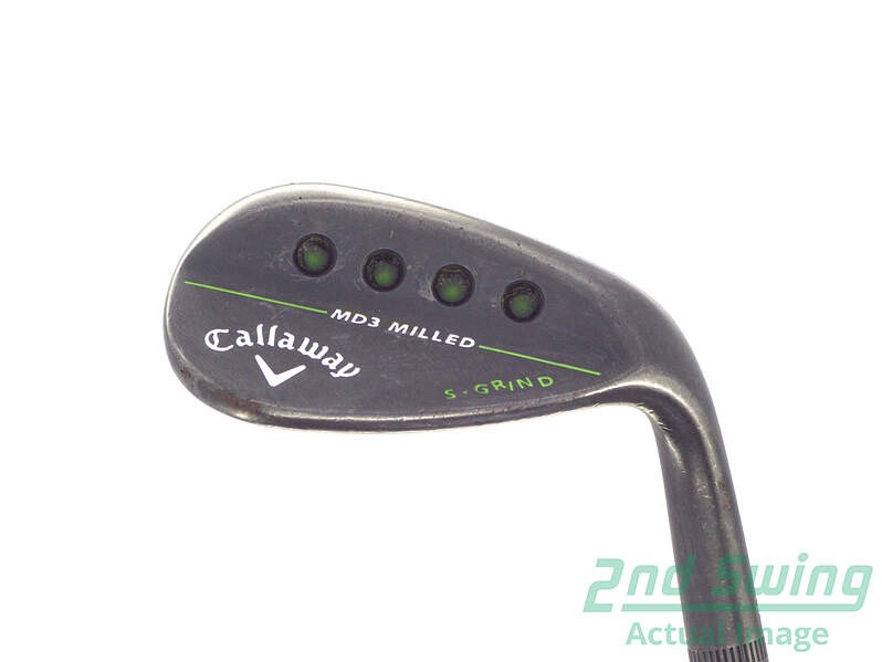 Callaway MD3 Milled Black S-Grind Lob Wedge 60° Steel Right Handed 35in