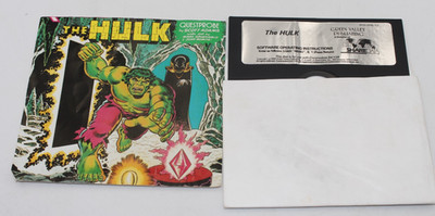 THE HULK QUESTPROBE Commodore 64 / 128 5.25  Floppy Games