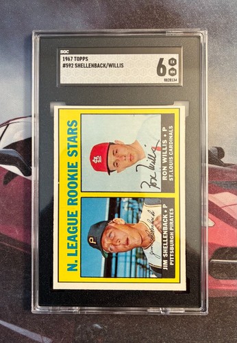 N. League Rookie Stars #592 1967 Topps card