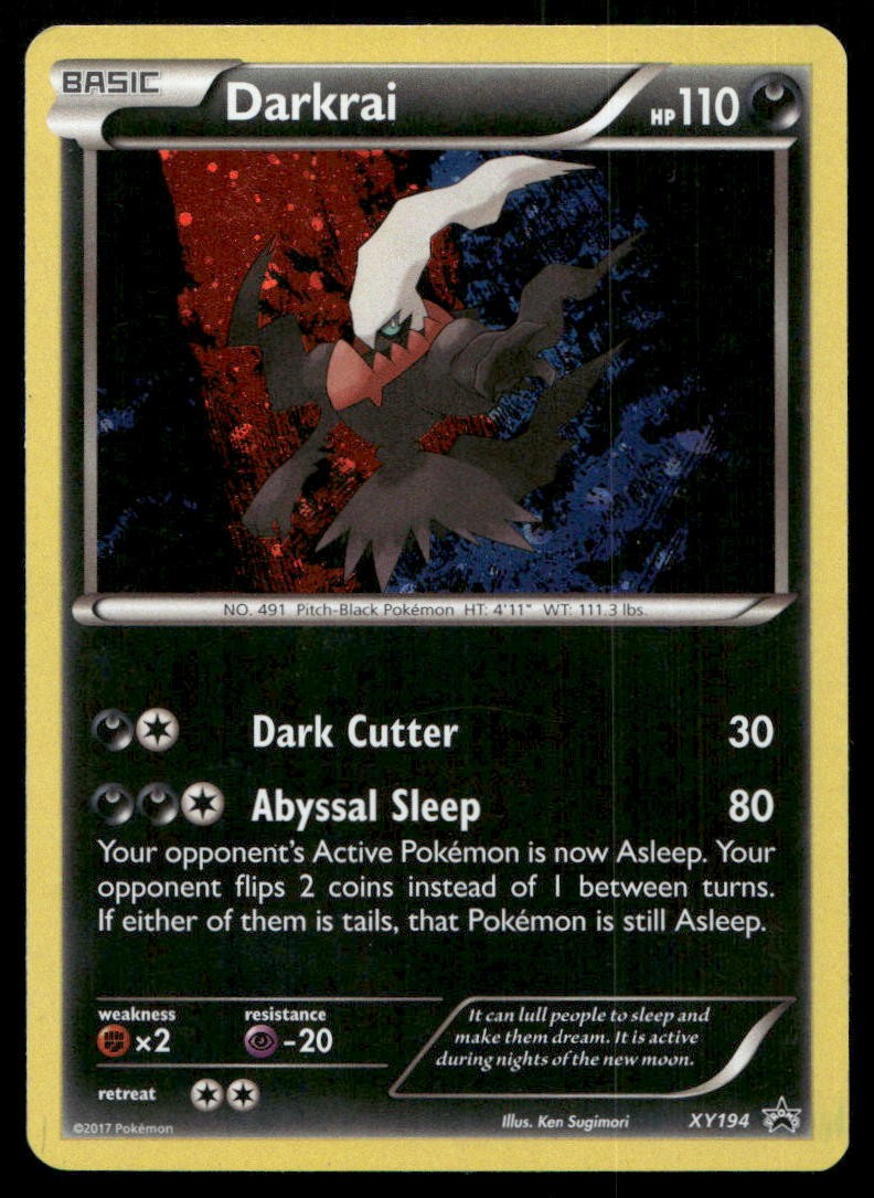 DARKRAI XY194 HOLO P XY PROMO POKEMON HOLO NM/M