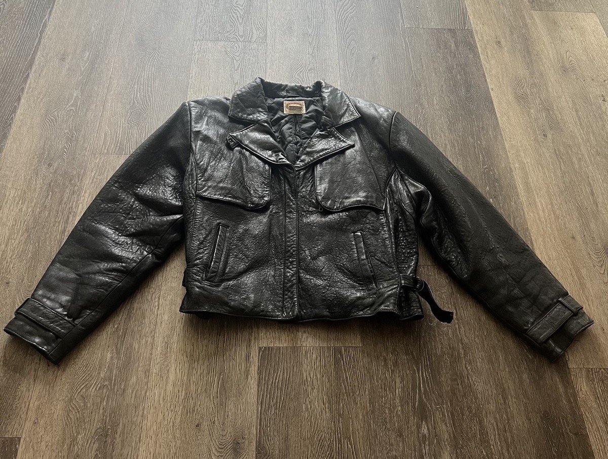 REPUBLIC] BANANA jacket leather REPUBLIC BANANA 90s-00s ジャケット・アウター Vintage [1990s jacket leather up zip single ジャケット・アウター