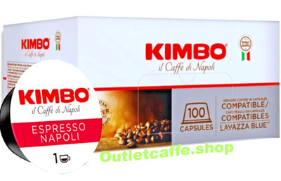 Lavazza Blue Coffee Capsules Kimbo Naples Compatible Lavazza BLUE Fine Blend