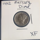 1942 Mercury Dime 10C Silver 0.900 Fineness Business Strike Circulated