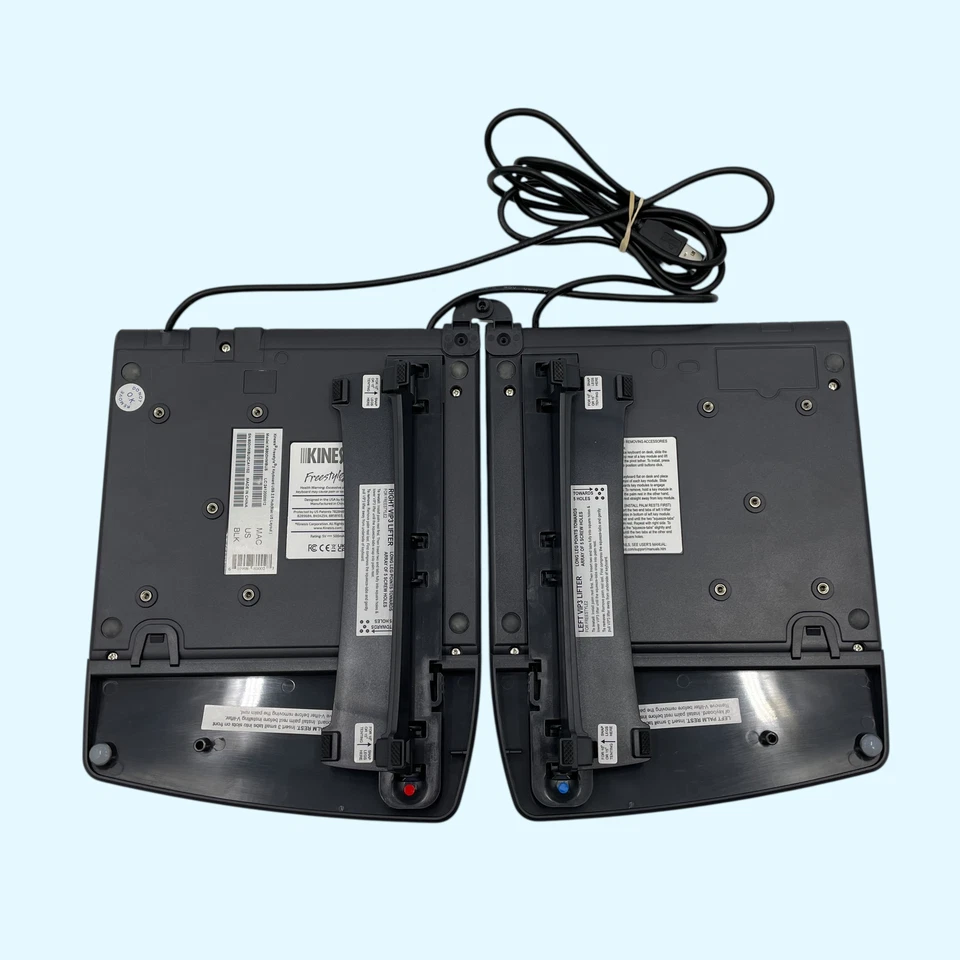 KINESIS Freestyle2 Ergonomic Keyboard w/ VIP3 Lifters for Mac KB820PBUS #MB0032 - Image 2 of 4