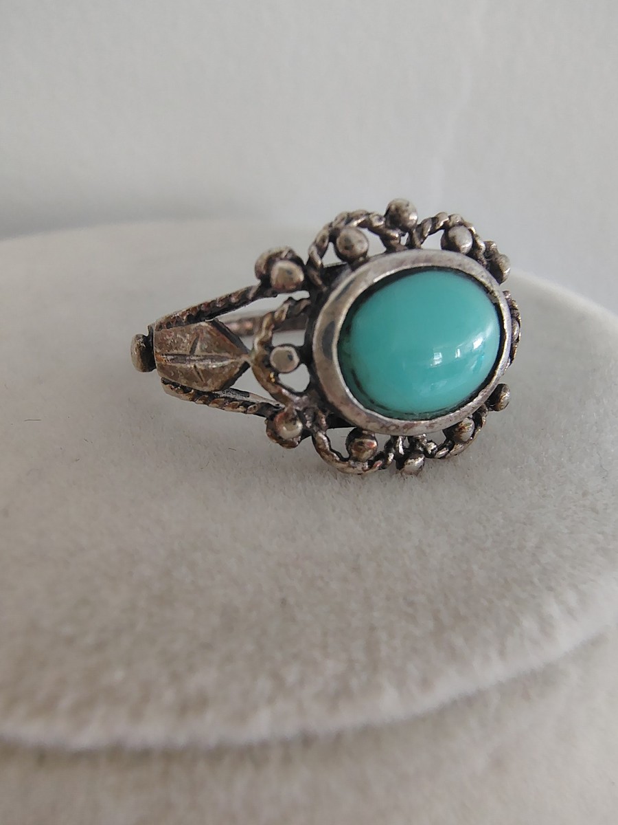 Vintage Charles Winston CW 925 Sterling Silver Statement Ring Size 8 Signed CW View 2