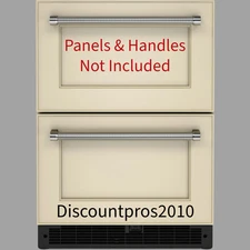KitchenAid KUDR204KPA 24" Panel-Ready Undercounter Double-Drawer Refrigerator 🧊