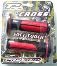 HONDA CR80 CR85 CRF150 RED CR CRF DUAL COMPOUND GRIPS PRO GRIP 798 RED
