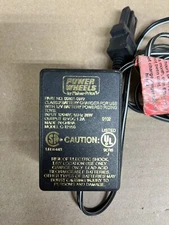 Genuine OEM Fisher Price Power Wheels Class 2 12V Battery Charger