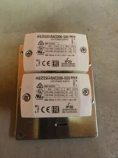 (2) RECOM RACD06-500 LED POWER SUPPLIES ON MOUNTING PLATE
