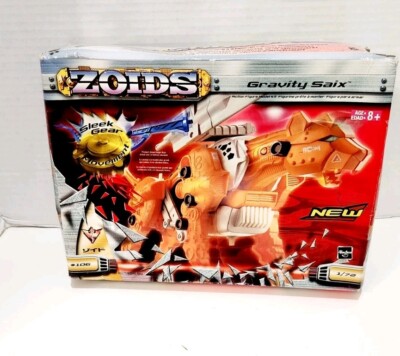 Zoids Gravity Saix Action Figure Model Kit #106 1/72 Scale Hasbro 2001 Open Box