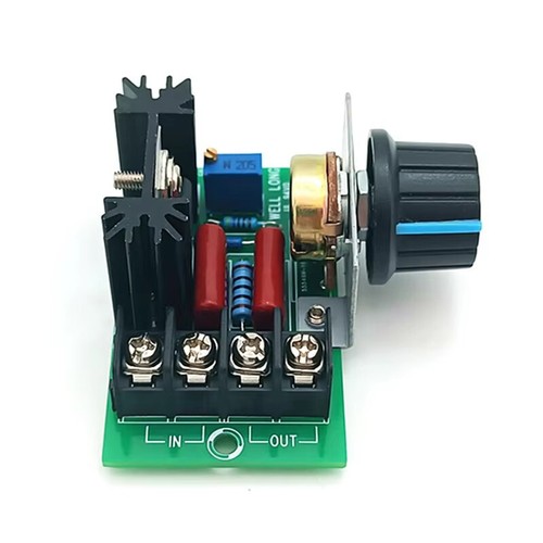 AC Motor Speed Control Module Dimmer Regulator Adjustable Voltage Regulator - Picture 3 of 8