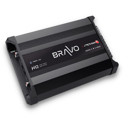 Stetsom Bravo HQ 800.4 Multichannel Car Audio Digital Amplifier - 2 Ohms 800W