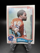1982 Topps Football - Rick Upchurch #89 Broncos